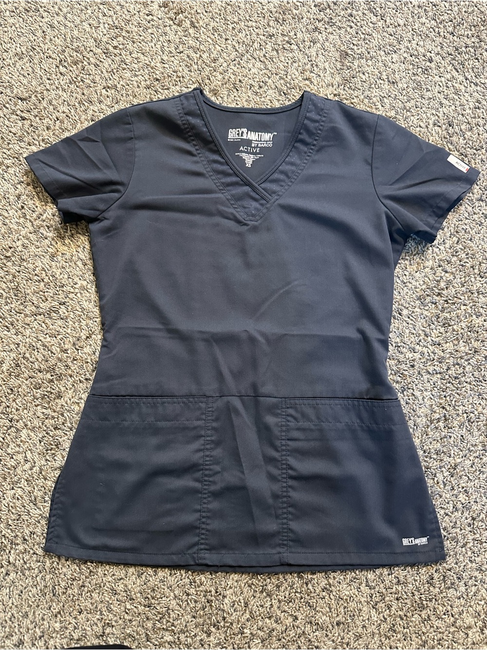 Grey's Anatomy V-Neck Scrub Top
